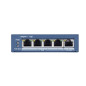 Hikvision DS-3E0505P-E switch di rete Non gestito Gigabit Ethernet (10/100/1000) Supporto Power over Ethernet (PoE) Blu Hikvision DS-3E0505P-E switch di rete Non gestito Gigabit Ethernet (10/100/1000) Supporto Power over Ethernet (PoE) Blu