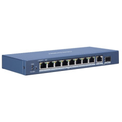 Hikvision DS-3E0510P-E M switch di rete Non gestito L2 Gigabit Ethernet (10 100 1000) Supporto Power over Ethernet (PoE) Blu