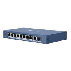 Hikvision DS-3E0510P-E M switch di rete Non gestito L2 Gigabit Ethernet (10 100 1000) Supporto Power over Ethernet (PoE) Blu