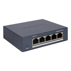 Hikvision DS-3E0505-O switch di rete Non gestito Gigabit Ethernet (10 100 1000) Nero