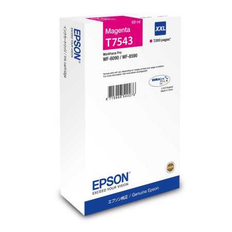 Epson C13T75434N cartuccia d'inchiostro 1 pz Originale Resa extra elevata (super) Magenta