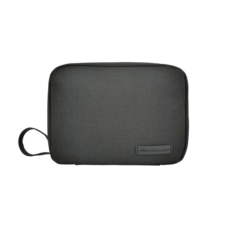 Conceptronic UMBRIX01B borsa e tracolla Poliestere, Polietilene tereftalato riciclato (rPET) Nero Unisex Borsa a mano Conceptronic UMBRIX01B borsa e tracolla Poliestere, Polietilene tereftalato riciclato (rPET) Nero Unisex Borsa a mano