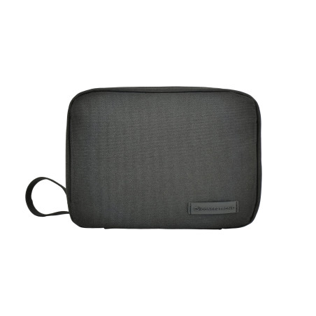 Conceptronic UMBRIX01B borsa e tracolla Poliestere, Polietilene tereftalato riciclato (rPET) Nero Unisex Borsa a mano