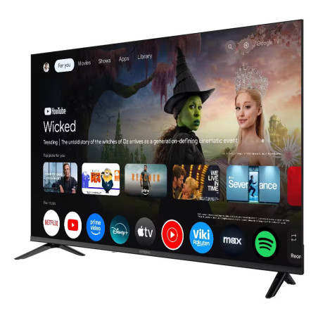 Strong SRT55UH7773 TV 139,7 cm (55") 4K Ultra HD Smart TV Wi-Fi Nero 250 cd/m²