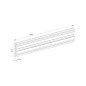 Multibrackets 3866 Accessorio per il montaggio del monitor Multibrackets 3866 Accessorio per il montaggio del monitor