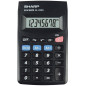 Sharp EL-233S calcolatrice Tasca Calcolatrice di base Nero Sharp EL-233S calcolatrice Tasca Calcolatrice di base Nero