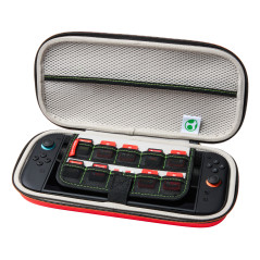 PowerA NSCS0573-01 custodia per console portatile Custodia rigida Nintendo Bianco