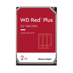 Western Digital Red Plus disco rigido interno 2 TB 5400 Giri min 64 MB 3.5" SATA
