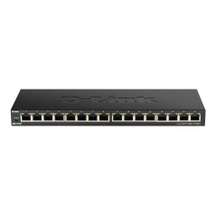 D-Link DGS-1016S switch di rete Non gestito Gigabit Ethernet (10/100/1000) Nero