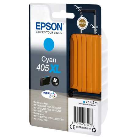 Epson Singlepack Cyan 405XL DURABrite Ultra Ink C13T05H24010