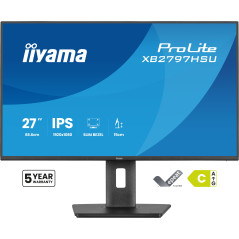 iiyama ProLite XB2797HSU-B1 Monitor PC 68,6 cm (27") 1920 x 1080 Pixel Full HD LED Nero