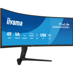 iiyama ProLite XCB4994DQSU-B1 Monitor PC 124,5 cm (49") 5120 x 1440 Pixel Dual QHD LCD Nero