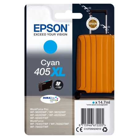 Epson Singlepack Cyan 405XL DURABrite Ultra Ink C13T05H24020