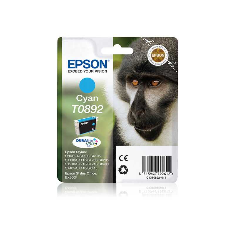 Epson Monkey Cartuccia Ciano C13T08924021 Epson Monkey Cartuccia Ciano C13T08924021