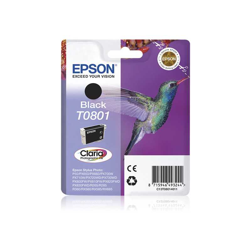 Epson Hummingbird Cartuccia Nero C13T08014021 Epson Hummingbird Cartuccia Nero C13T08014021