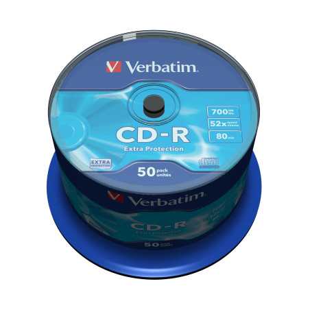Verbatim CD-R Extra Protection 700 MB 52x 50 pz