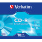Verbatim CD-R Extra Protection 700 MB 52x 10 pz 43415/10