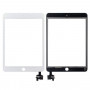 Touch screen per apple ipad mini 3 wifi 3g vetro schermo bianco + adesivo