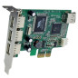 StarTech.com Scheda Pci Express basso prfilo con 4 porte USB 2.0 ad alta velocità PEXUSB4DP