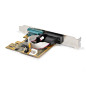 StarTech.com Scheda seriale PCI Express a due porte - Scheda di interfaccia seriale da PCIe a 2x RS232 (DB9)- 21050-PC-SERIAL-LP