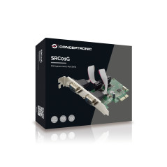 Conceptronic SRC01G scheda di interfaccia e adattatore Interno RS-232