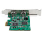 StarTech.com Scheda PCI Express FireWire a 2 porte - Adattatore PCIe FireWire 1394a PEX1394A2V2