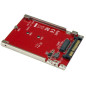StarTech.com Adattatore Host per Drive M.2 a U.2( SFF-8639) PCIe NVMe SSD U2M2E125