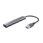 Trust Halyx USB 3.2 Gen 1 (3.1 Gen 1) Type-A 5 Mbit/s Nero, Grigio 24947 Trust Halyx USB 3.2 Gen 1 (3.1 Gen 1) Type-A 5 Mbit/s Nero, Grigio 24947
