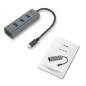 i-tec Metal USB-C HUB 4 Port C31HUBMETAL403