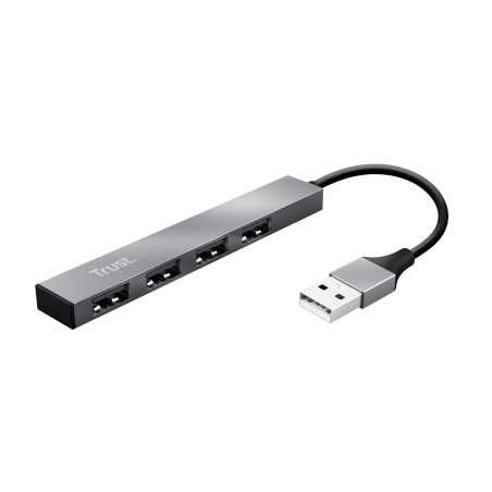 Trust Halyx USB 2.0 480 Mbit/s Alluminio 23786