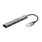 Trust Halyx USB 2.0 480 Mbit/s Alluminio 23786