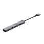 Trust Halyx USB 2.0 480 Mbit/s Alluminio 23786