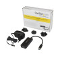 StarTech.com Hub USB 3.0 a 4 porte - Mini Hub USB con porta di ricarica - Include Adattatore di Alimentazione ST4300MINI