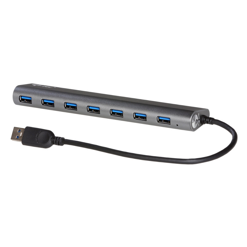 i-tec Metal U3HUB778 hub di interfaccia USB 3.2 Gen 1 (3.1 Gen 1) Type-A 5000 Mbit/s Argento i-tec Metal U3HUB778 hub di interfaccia USB 3.2 Gen 1 (3.1 Gen 1) Type-A 5000 Mbit/s Argento