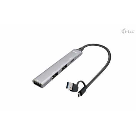 i-tec USB-C/USB-A Metal HUB 1x USB 3.0 + 3x USB 2.0 CAHUBMETALMINI4