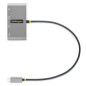 StarTech.com Hub USB-C con Ethernet a 3 porte - Adattatore USB Type-C con 3x USB-A e 1X Ethernet Gigabit - Splitter HB30C3A1GEA2