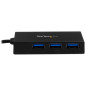 StarTech.com Hub USB-C a 4 Porte - Hub USB Type-C con 4 Porte USB-A (USB 3.0/3.1 Gen 1 SuperSpeed 5Gbps) - Adattatore  HB30C4AFS