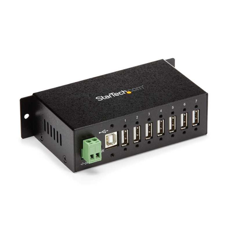 StarTech.com Hub USB industriale a 7 porte, predisposto per il montaggio ST7200USBM