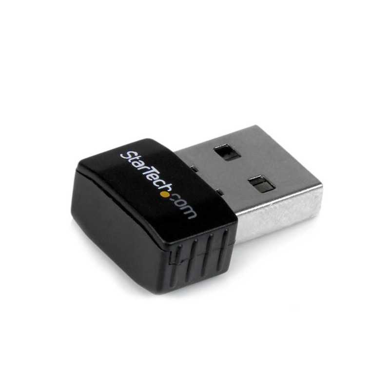 StarTech.com Chiavetta mini Adattatore di rete Wireless-N WiFi USB 2.0 - Pennetta Scheda di rete USB 300Mbps 802.11 USB300WN2X2C