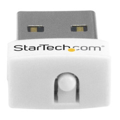 StarTech.com Adattatore di rete wireless N mini USB 150 Mbps - Adattatore WiFi USB 802.11n g 1T1R - Bianco