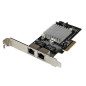 StarTech.com Scheda adattatore server di rete Gigabit Ethernet PCI Express (PCIe x4) a due porte - Intel i350 NIC ST2000SPEXI