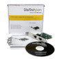 StarTech.com Adattatore Scheda di Rete Ethernet Gigabit PCI express PCIe NIC a 2 porte RJ45 da 1 Gbps ST1000SPEXD4 StarTech.com Adattatore Scheda di Rete Ethernet Gigabit PCI express PCIe NIC a 2 porte RJ45 da 1 Gbps ST1000SPEXD4