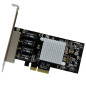 StarTech.com Scheda di rete PCIe Gigabit Power over Ethernet a 4 porte - Adattatore PCI express - Intel I350 NIC ST4000SPEXI