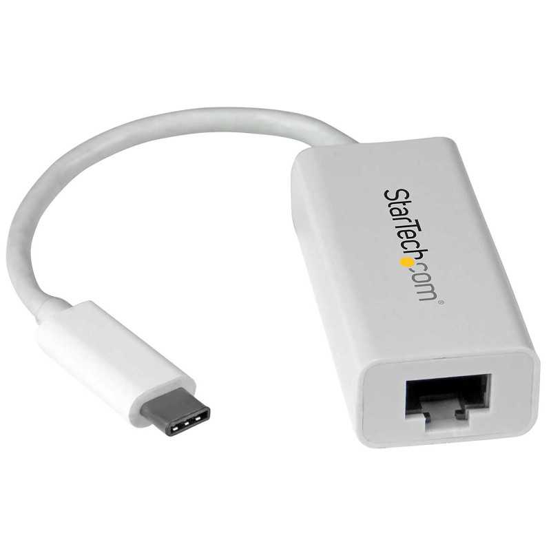 StarTech.com Adattatore di rete Ethernet Gigabit USB-C - Adattatore Gbe esterno USB 3.0 - Da USB Type C a Ethernet - Ad US1GC30W