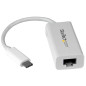 StarTech.com Adattatore di rete Ethernet Gigabit USB-C - Adattatore Gbe esterno USB 3.0 - Da USB Type C a Ethernet - Ad US1GC30W