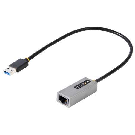 StarTech.com Adattatore di rete da USB 3.0 a Ethernet Gigabit - 10/100/1000 Mbps, da USB a RJ45, Convertitore da USB  USB31000S2
