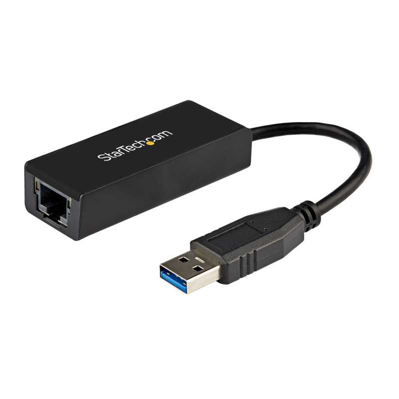 StarTech.com Adattatore da USB 3.0 a Gigabit Ethernet per Windows e Mac - Convertitore di rete NIC 10/100/1000 - Adatt USB31000S StarTech.com Adattatore da USB 3.0 a Gigabit Ethernet per Windows e Mac - Convertitore di rete NIC 10/100/1000 - Adatt USB31000S