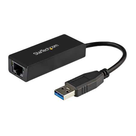 StarTech.com Adattatore da USB 3.0 a Gigabit Ethernet per Windows e Mac - Convertitore di rete NIC 10/100/1000 - Adatt USB31000S