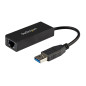 StarTech.com Adattatore da USB 3.0 a Gigabit Ethernet per Windows e Mac - Convertitore di rete NIC 10/100/1000 - Adatt USB31000S StarTech.com Adattatore da USB 3.0 a Gigabit Ethernet per Windows e Mac - Convertitore di rete NIC 10/100/1000 - Adatt USB31000S