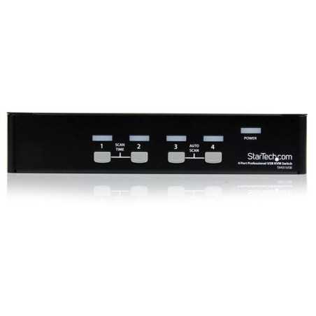 StarTech.com Switch KVM professionale VGA USB a 4 porte con hub SV431USB
